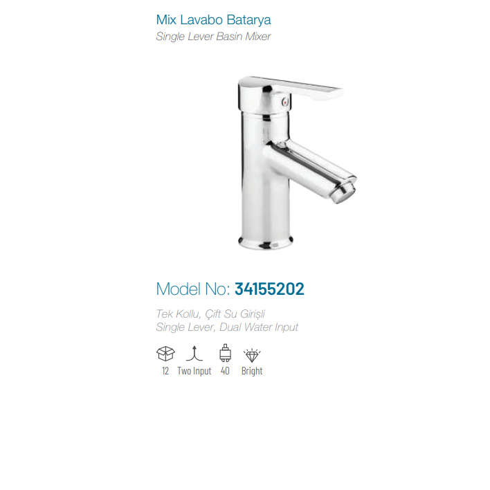 MİMOZA  MİX LAVABO BATARYA